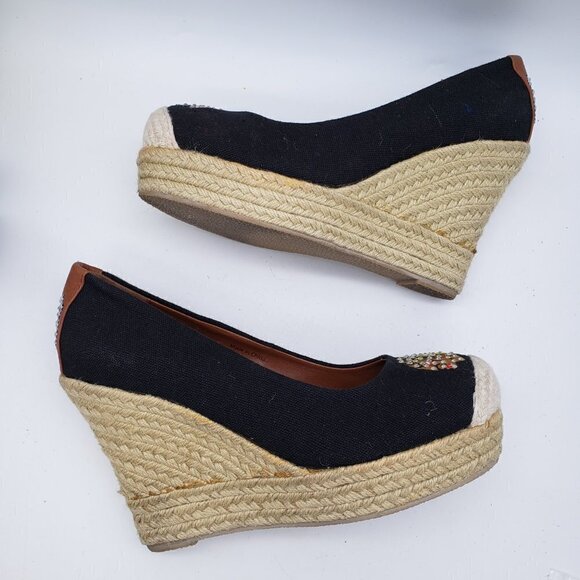 NHL Chicago Blackhawks Wedge Heels Women's Size 9 National Hockey League Fan - Picture 9 of 10